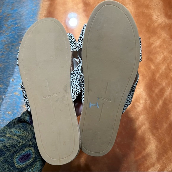 Dolce Vita Animal Print cork slides size 7 - Picture 5 of 7